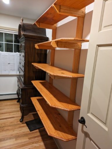 Closet shelves