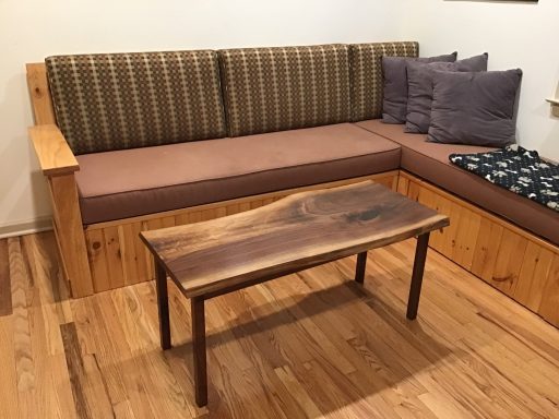 Banquette & Coffee Table