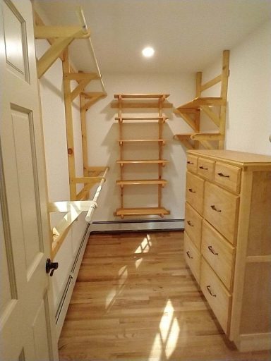 Closet with multiple storage modules